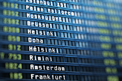 Chauffeur collection at Glasgow and Edinburgh airports