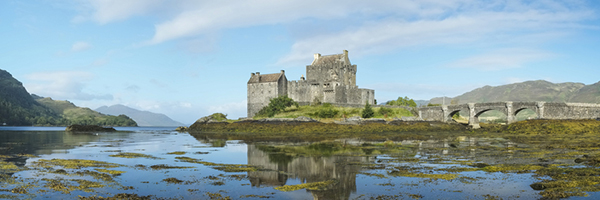 Eilean Donan Castle on a private chauffeur driven tour of Scotland